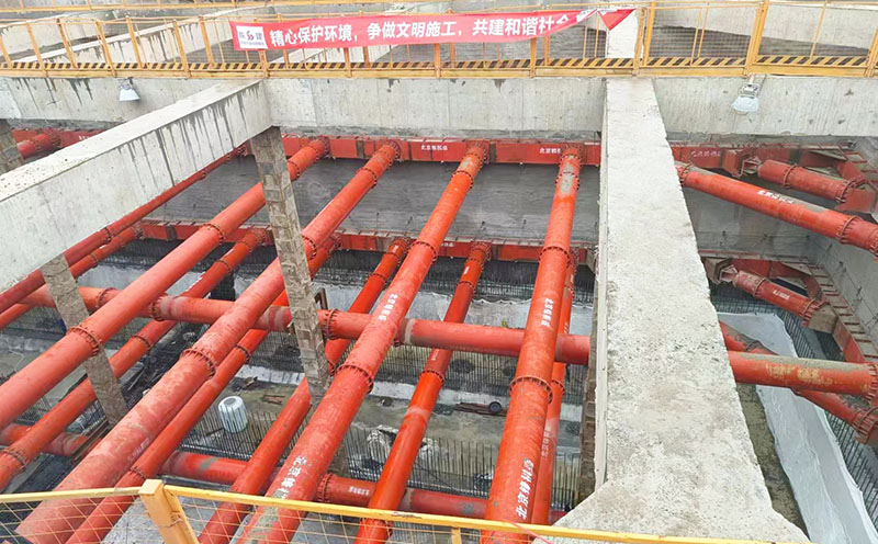 西咸新區18米深污水池使用科洛自防水材料b